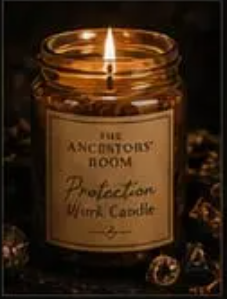 Protection work candle