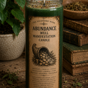 Abundance Well Manifestation Candle