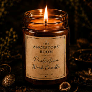 Protection work candle